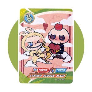 Labubu Game Collection Trading Card (WW30): White Monster and Tycoco, LABU-030